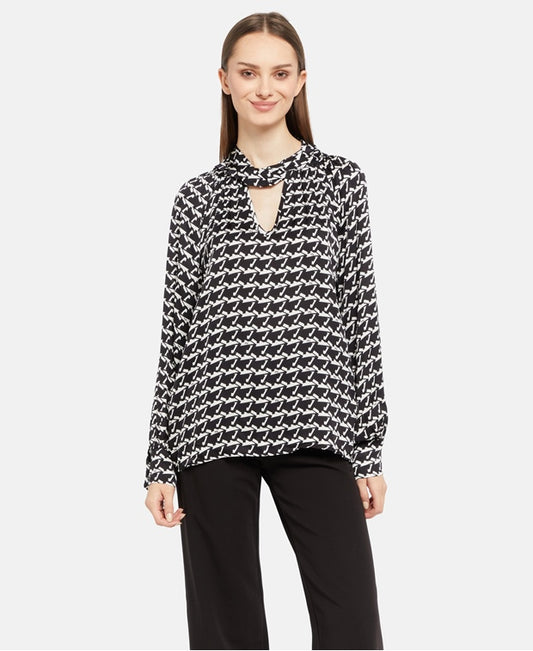 Patterned Blouse by 19V69 Italia by Versace